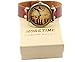 Vintage Piano Music Watch Brown Genuine Leather Vintage Classic Watch,Watch Gift
