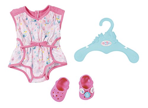 BABY born 824634 Pyjama mit Clogs Puppenkleidung 43 cm