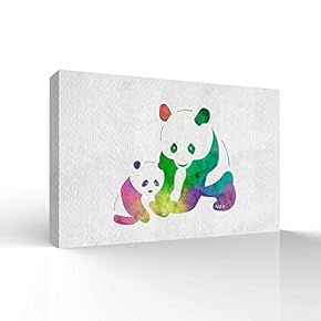 Canvas Wall Art for Living Room,Bedroom Home Artwork Paintings Abstract Animal Ready to Hang - 12x18 inches