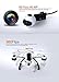 KiiToys Drone with Camera Quadcopter RC Drones Helicopter - Beautiful HD Cam, Air Pressure Sensor Altitude Lock, Easy Control Headless Mode, Return Home Key, 6 Axis Gyroscope