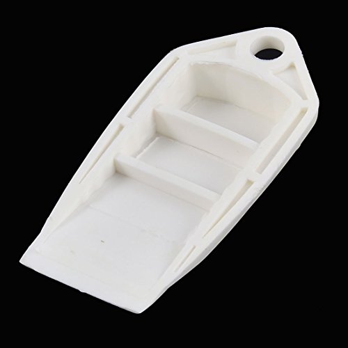 uxcell Rubber Doorstop Home Office Door Stop Wedge Safety Stopper White