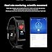 CNPGD Smartwatch Bracelet Fitness Tracker Sports Color Touchscreen Heart Rate & Blood Pressure Monitor Pedometer Compatible for iOS iPhone Android (Samsung LG) for Kids, Men and Women Black