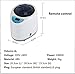 Wanforjewellery Steam Generator, Sauna Steam Bath Machine CE ROSH 2000 w Maximum Capacity 4L Steam Sauna Accessories Heaters(UK Plug)