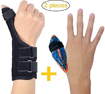 Buy Generic Bodymoves Thumb Splint Wrist Brace Plus Finger Hot And