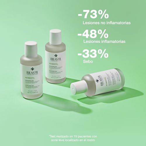 - Acnestil Micropeeling, Exfoliante Facial y Corporal con Ácido Salicílico, Niacinamida, Mejora la Textura, Combate el Acné y Marcas, Deja la Piel Suave y Uniforme - 100 ml