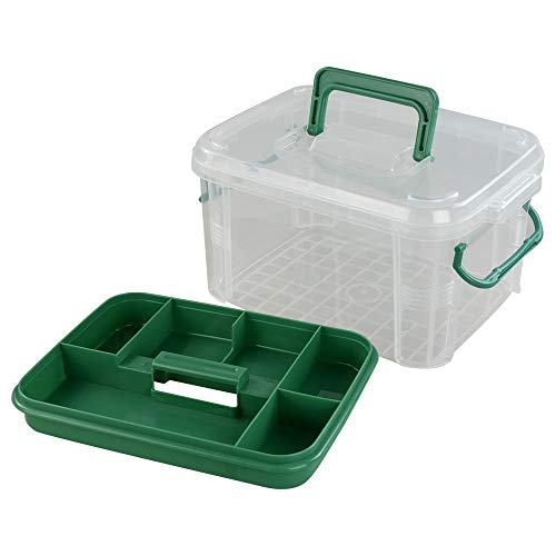 Idomy Plastic Lockable Medication Box, Small Family First Aid Box
