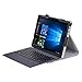 ASUS Transformer Book 3 Pro Case,KuRoKo Premium PU Leather Case Cover for Asus Notebook T303UA/T304UA(Black)