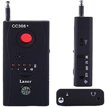 Crosfen Rf Detector - Camera Detector - Bug Detector - Security Camera Detector - Anti-Spy Hidden Camera Laser - Spy Camera Detector - Hidden Camera Detector - Hidden Camera Laser Lens GSM Finder
