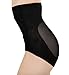 ShaperQueen-1020 Women Best Waist Cincher Girdle Belly Trainer Corset Body Shapewear (M, Black)