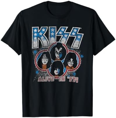 Amazon.com: KISS - Destroyer: The Spirit of '76 T-Shirt : Clothing
