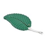 Dutch Brook Stainless Steel Leaf Shape Folding Pocket Keychain Knife