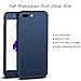 iPhone 7 Plus Case, Willnorn Norn One Full Body Coverage Ultra Slim Case with Tempered Glass Screen Protector for Apple iPhone 7 Plus(5.5-Inch) (Royal Blue)