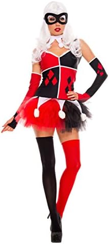 Harley Jester Costume - X-Small - Dress Size 0-2