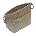 Premium Nylon Purse Insert Organizer - Beige