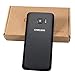 CrazyFire Black Rear Back Glass Cover Battery Door Replacement with Rear Camera for Samsung Galaxy S7 G930 with Pre-Installed Adhesive and Repair Tool Kits