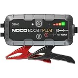 NOCO Boost Plus GB40 1000 Amp 12-Volt UltraSafe Portable Lithium Car Battery Jump Starter Pack For Up To 6-Liter Gasoline And 3-Liter Diesel Engines