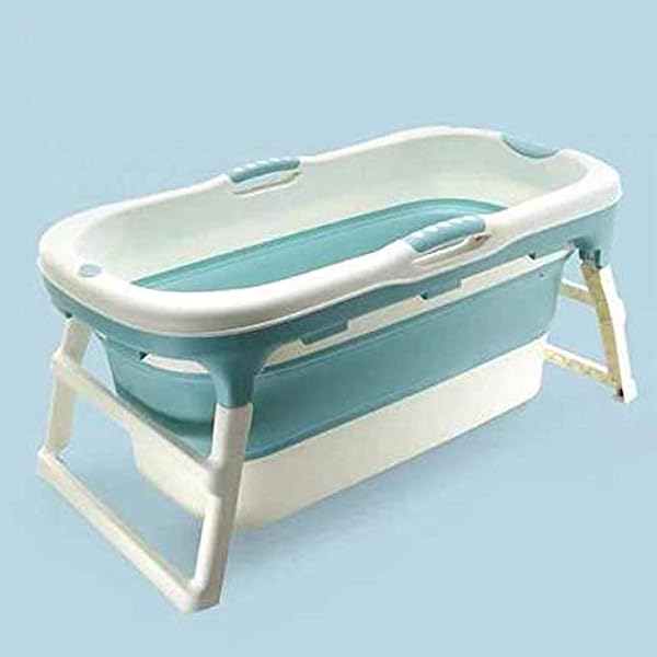 Taoke Baignoire Bebe En Plastique Pliable Bain Piscine Enfants Bain Seau Pliant Bain Bucket Grande Baignoire