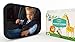 Baby Car Mirror for Backseat | Safe Wide Angle Rear View Mirror for Infants & Babies | Complete Car Mirror Set with Car Seat Cover Straps & Cleaning Cloth| Fun Hard Cover Instructions