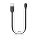 GOOQ New Black Replacement USB Charger Charging Cable Cord for Fitbit Force/Charge Bracelet Sport Arm Band Armband (1pcs)