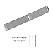 Gear S3 Frontier / Classic Watch Band, V-Moro Silver Milanese Loop Mesh Stainless Steel Metal Bracelet Strap with Strong Magnet for Samsung Gear S3 Frontier / S3 Classic Sports Smartwatch 5.5