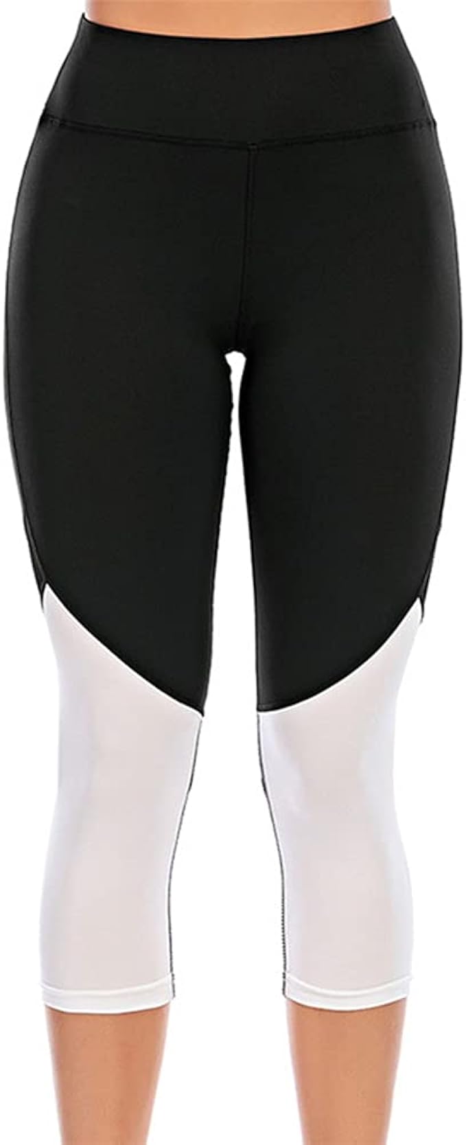 PRJN Women's 3/4 Joggers Capri Sweatpants Cropped Sports Trousers Women