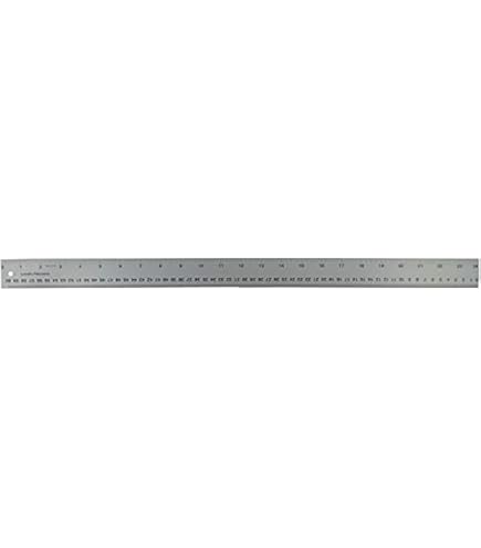 Alumicolor 24-inch Standard T-Square For Art, Framing & Drafting - Green Aluminum With Black ABS Head