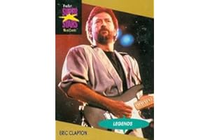 AUTOGRAPH WAREHOUSE Eric Clapton trading Card (Musician) 1991 Proset Musicards Super Stars #3