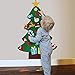 amoHome DIY Felt Christmas Tree Set 26pcs Detachable Ornaments, Wall Hanging Xmas Gifts Decorations
