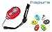 Hapurs Bluetooth Wireless Remote Control Camera Shutter Release Self Timer for iPhone 5S 5C 5 4S 4, iPad Air Mini, Samsung Galaxy S5 S4 S3 Note Tab, Google Nexus, HTC, Sony and other iOS Android Phones - Red