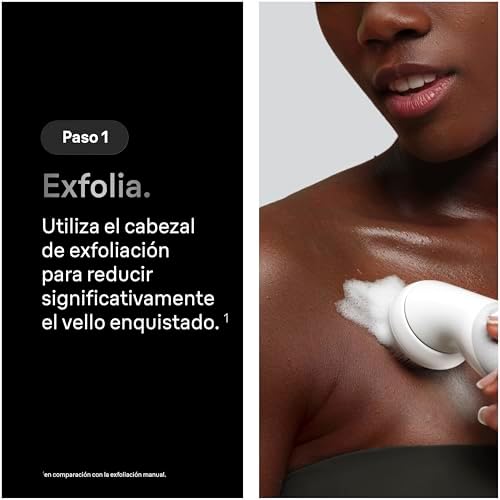 Silk·épil 9 SkinSpa Epilador Elétrico Mulher com Escova Esfoliante, Almofada de Massagem e Mini Depilador Facial, Conjunto Tudo-Em-Um, Depilações, Depilações e Cortes, Uso Seco e Húmido, 9-381