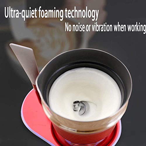 Milchaufschäumer Elektrische Milchschäumer mit Heiß Kalt Funktion Milch-Wärmer-Heizung for Cappuccinos/Lattes/Heiße… – Bild 7