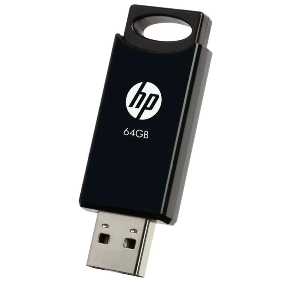 HP PENDRIVE 64GB USB2.0 V212 Black
