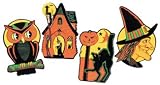 Halloween FX Embossed Cut Outs 1 Pack of 4