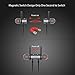 Bluetooth Headphones Sport, HIFI Stereo with Bass Wireless Earbuds with Mic, Noise Cancelling, Sweatproof Waterproof Headset -BOIROS Magnetic Earphone for Running Gym Exercising 14 Hour Play Time