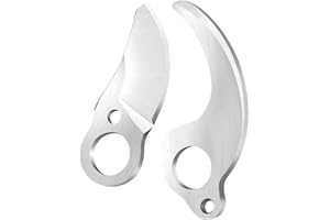 Happyyami 2Pcs Pruning Shears Blade Replacement Gardening Pruning Blades Pruner Cutting Blades