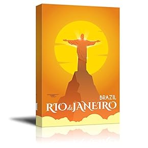 Rio Brazil Travel Illustrati Art