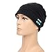 Wireless Bluetooth Beanie,Unisex Outdoor Sport Knit Hat with Stereo Speakers & Microphone