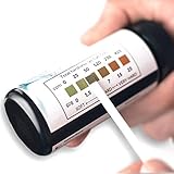 Premium Water Hardness Test Kit - Quick and Easy Hard Water Test Strips for Water Softener Dishwasher Well Spa and Pool Water | 50 Tester Strips at 0-425 ppm | Calcium and Magnesium Total Hardness