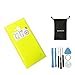 Sunways Housing Back Cove Battery Cover Door Replacement for Nokia Lumia 730 735 with Device Opening Tools(Yellow)