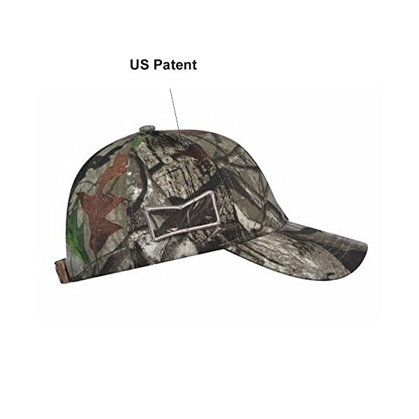 KC-Caps-Unisex-Hunting-Cap-Constructed-Camouflage-Mesh-Hat-Visor-with-Sunglasses-Holder-US-Patented