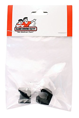 Game Room Guys Set of 2 Wall Pool Billiards Cue Rack Replacement Clip - Pointed