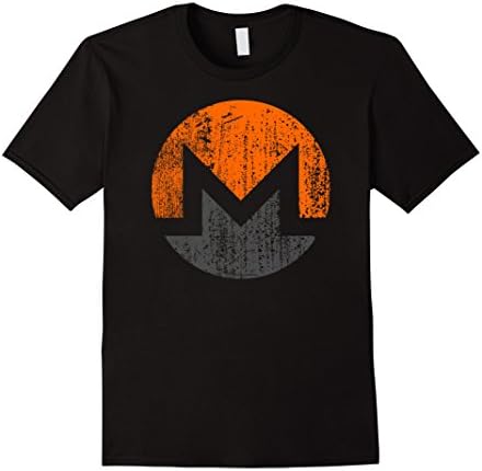 Mens Vintage Monero Logo Tee Small Black