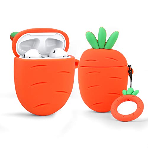image for LEWOTE Airpods Silicone Case Funny Cute Cover Compatible for Apple Air