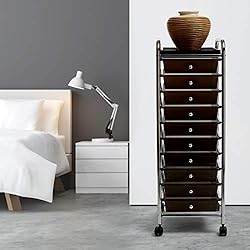 Seville Classics 10-Drawer Multipurpose Mobile