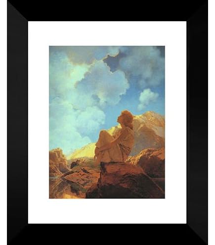 Amazon.com: Ecstasy 20x24 Framed Art Print by Parrish, Maxfield