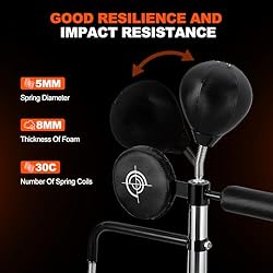 Punching Bag with Stand 5 in 1 Adjustable Height