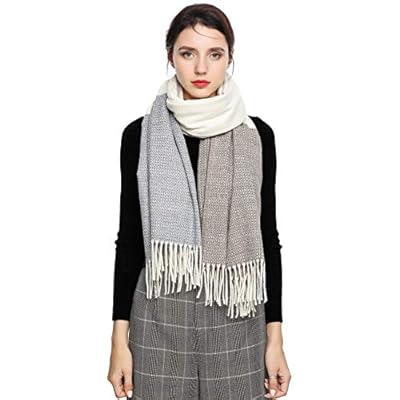 Winter Scarfs for Women Wool Pashmina Shawls and Wraps Elegant Cashmere Scarves Large Stylish Warm Blanket 78"x27"