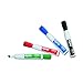 EXPO Magnetic Dry Erase Markers with Eraser Chisel Tip Assorted 8 Count