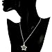 Alexander Castle 925 Sterling Silver Scottish Thistle & Real Amethyst Necklace - 25mm x 25mm Pendant with 18