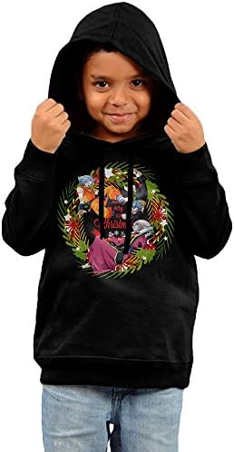 PliPaLa Children's Hood Dragon Ball Wukong Christmas Size 4 Toddler Black